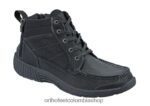 negro Orthofeet R48066155 hombres postal de guardabosques botas