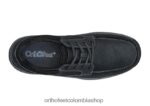 negro Orthofeet R48066165 hombres León zapatos casuales - Image 5