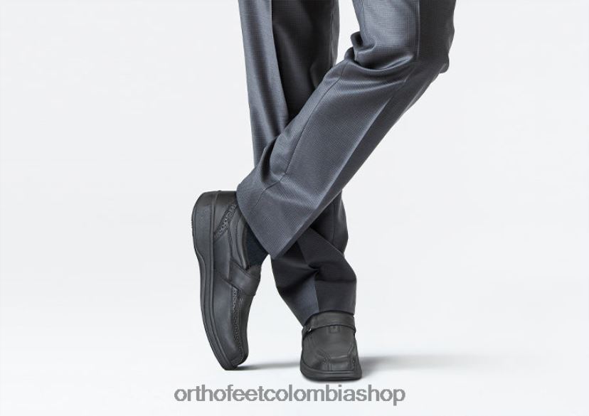 negro Orthofeet R48066173 hombres centro de lincoln Zapatos de vestir - Image 2