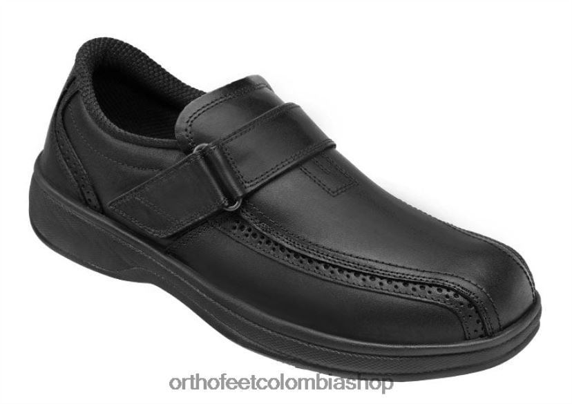 negro Orthofeet R48066173 hombres centro de lincoln Zapatos de vestir - Image 1