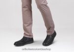 negro Orthofeet R48066174 hombres zodíaco zapatos casuales - Image 2