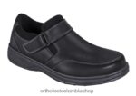 negro Orthofeet R48066174 hombres zodíaco zapatos casuales