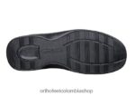negro Orthofeet R48066174 hombres zodíaco zapatos casuales - Image 6