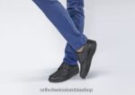 negro Orthofeet R48066175 hombres Broadway zapatos casuales - Image 2