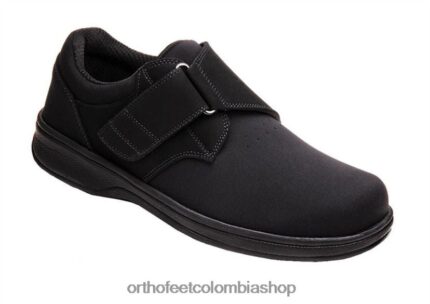 negro Orthofeet R48066176 hombres tramo bismarck zapatos casuales