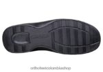 negro Orthofeet R48066177 hombres tejido elástico hudson zapatillas - Image 5