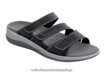 negro Orthofeet R4806624 mujer Sáhara sandalias