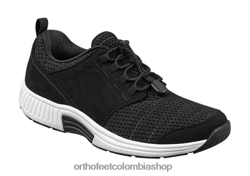 negro Orthofeet R4806655 mujer francis sin corbata zapatillas - Image 1
