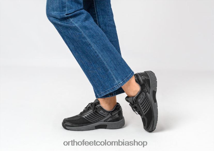 negro Orthofeet R4806662 mujer brío sin corbata zapatillas - Image 2