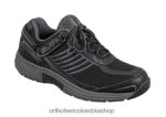 negro Orthofeet R4806662 mujer brío sin corbata zapatillas