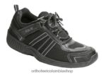 negro Orthofeet R4806666 mujer tahoe sin corbata zapatillas