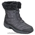 negro Orthofeet R4806684 mujer alpes impermeable botas