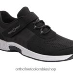 negro Orthofeet R4806690 mujer punto elástico joelle zapatos casuales