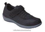 negro Orthofeet R4806694 mujer lana de volcán zapatos casuales