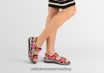 rojo Orthofeet R480662 mujer Venecia sandalias - Image 2