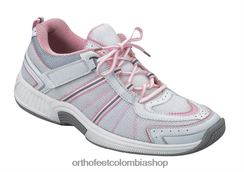 rosa Orthofeet R4806665 mujer tahoe sin corbata zapatillas - Image 1
