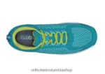 turquesa Orthofeet R4806648 mujer punto coralino elástico zapatillas - Image 5