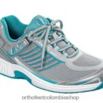turquesa Orthofeet R4806663 mujer brío sin corbata zapatillas