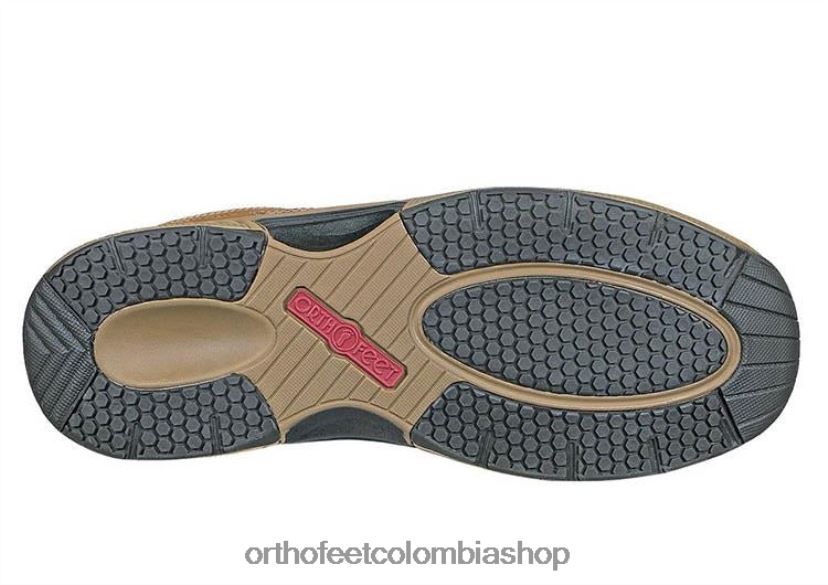 marrón Orthofeet R48066156 hombres postal de guardabosques botas