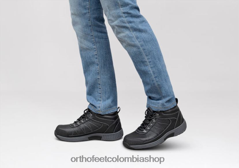 negro Orthofeet R48066152 hombres cazador impermeable botas
