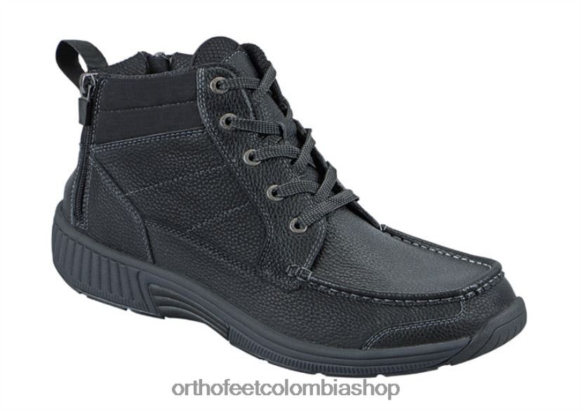 negro Orthofeet R48066155 hombres postal de guardabosques botas