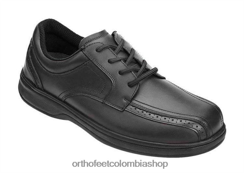 negro Orthofeet R48066170 hombres gramo Zapatos de vestir