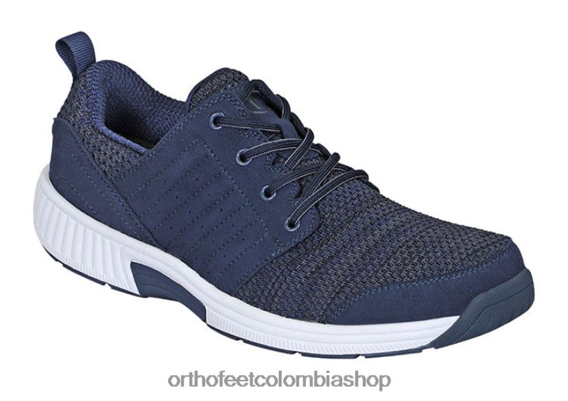 azul Orthofeet R48066138 hombres punto elástico tacoma zapatillas