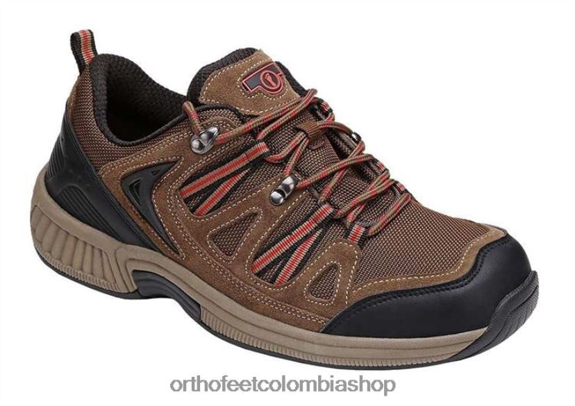 marrón Orthofeet R48066147 hombres Sorrento zapatillas