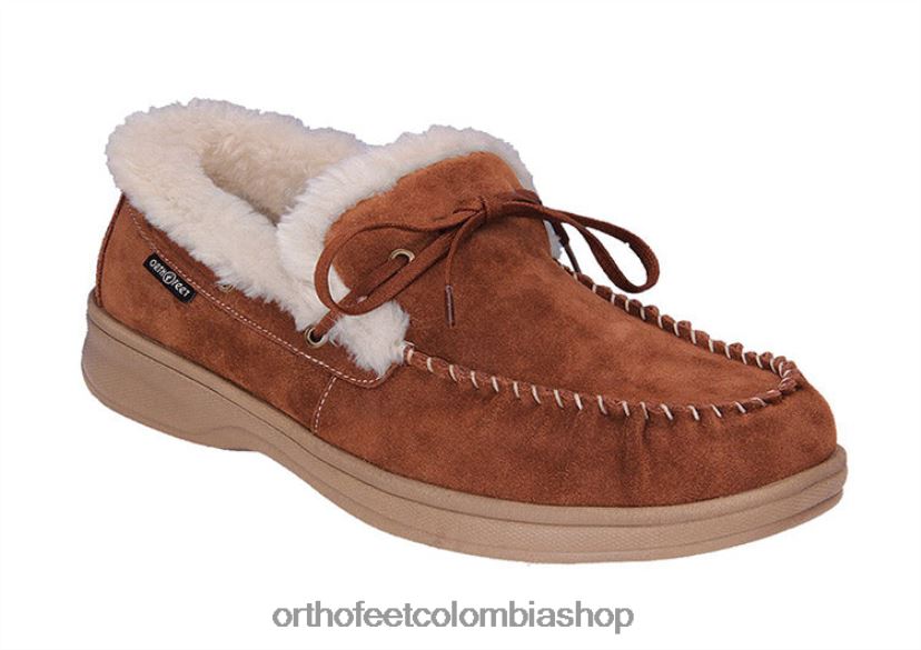 marrón Orthofeet R48066178 hombres toscana zapatillas