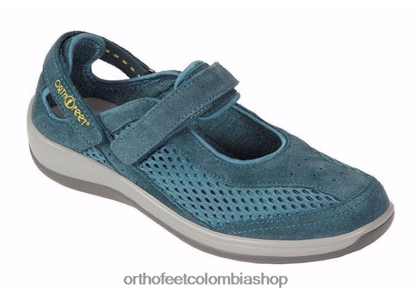 azul Orthofeet R48066109 mujer correa de talón sanibel zapatos casuales