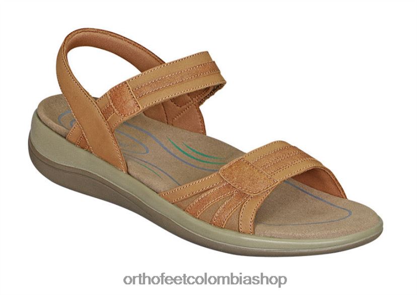camello Orthofeet R4806611 mujer Paloma sandalias