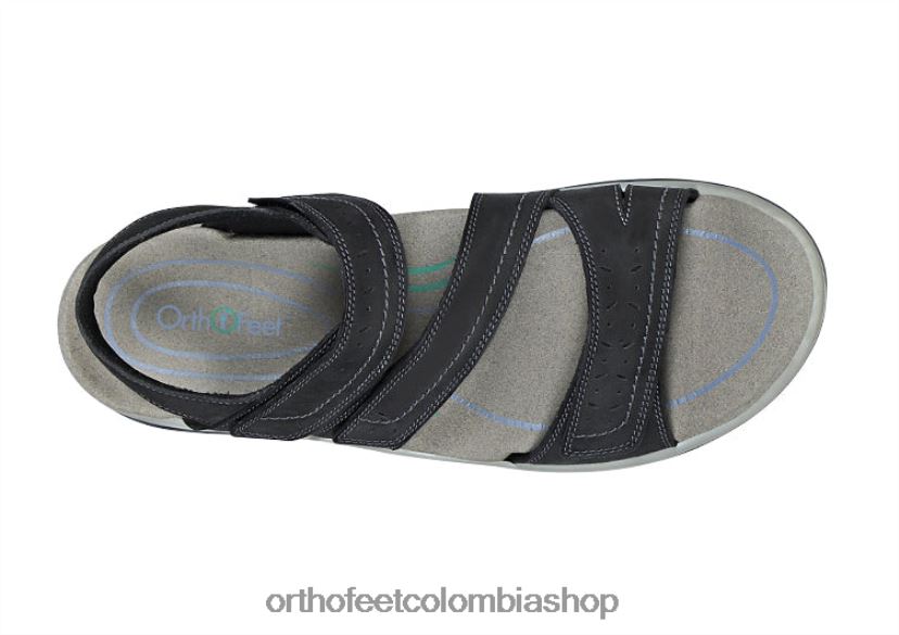 negro Orthofeet R4806615 mujer correa bidireccional naxos sandalias