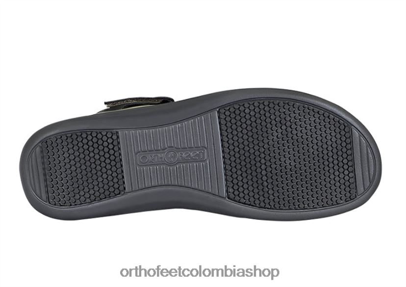 negro Orthofeet R4806615 mujer correa bidireccional naxos sandalias