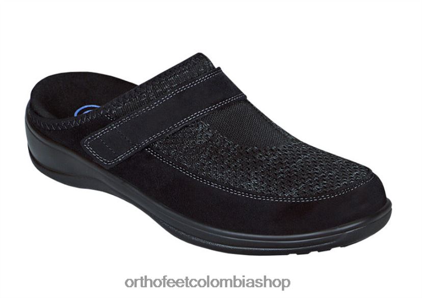 negro Orthofeet R48066117 mujer punto elástico louise zapatillas