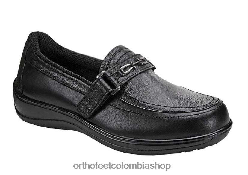 negro Orthofeet R48066112 mujer chelsea Zapatos de vestir